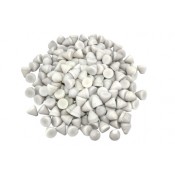 Наполнитель пластик белый мягкий OTEC KX10 (конус 10х10 мм) (1 кг)