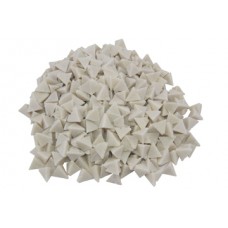 Наполнитель пластик белый мягкий OTEC PX 10 (пирамида 10х10 мм) (1 кг)