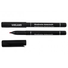 Маркер защитный WIELAND красный толстый