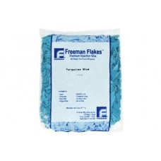 Воск FREEMAN бирюзовый "Turquoise Blue" (чешуйки, 454 г)