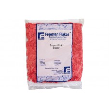 Воск FREEMAN розовый "Super Pink" (чешуйки, 454 г)