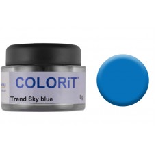 Эмаль COLORIT Trend Sky Blue прозрачная лазурная (18 г)