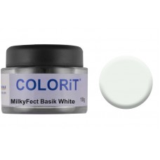 Эмаль COLORIT MilkyFect Deep/Basic White молочно-белая (18 г)