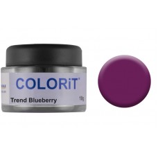 Эмаль COLORIT Trend Blueberry непрозрачная "черника" (18 г)