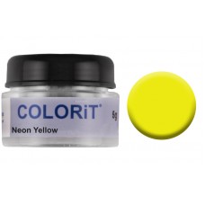 Эмаль COLORIT NightFever Yellow неоновая желтая (5 г)
