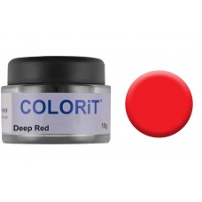 Эмаль COLORIT Deep Red непрозрачная красная (5 г)