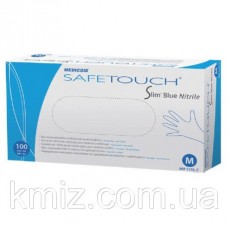 Перчатки нитриловые голубые "SafeTouch", Medicom