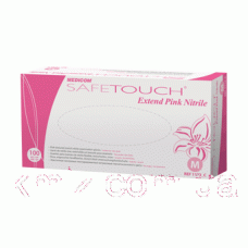 Перчатки нитриловые розовые "SafeTouch", Medicom