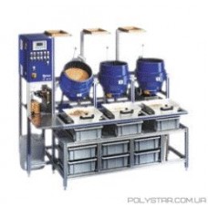 Галтовка центробежная OTEC CF 3х18 (1 мокрый, 2 сухих)