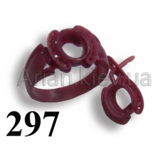 Кольцо с накладкой №73294