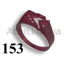 Кольцо с накладкой №73249
