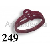 Кольцо с накладкой №73287