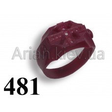 Кольцо с накладкой №73303